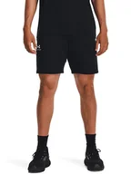Spodenki męskie - Under Armour Szorty dresowe "Essential" w kolorze czarnym - miniaturka - grafika 1