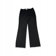 Legginsy - Czarne eleganckie spodnie damskie CALVIN KLEIN XS - miniaturka - grafika 1