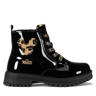 Botki Mickey&Friends CM-AW24-249DSTC Czarny - Buty dla dziewczynek - miniaturka - grafika 1