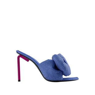 Off White, Heeled Mules Fioletowy, female, - Czółenka - miniaturka - grafika 1