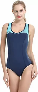 Cressi Women's Dea Lady Swimsuit Damski strój kąpielowy z neoprenu o grubości 1mm ,Niebieski/Jasny niebieski ,XL ,XDG005205 - Stroje kąpielowe - miniaturka - grafika 1