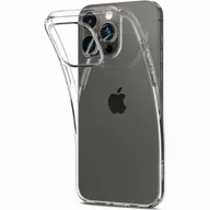 Etui i futerały do telefonów - Obudowa dla telefonów komórkowych Spigen Crystal Flex na Apple iPhone 14 Pro (ACS04663) przezroczysty - miniaturka - grafika 1