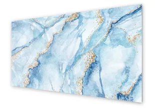 Panel kuchenny HOMEPRINT Biało niebieski marmur 100x50 cm - Dekoracje domu Panel kuchenny HOMEPRINT Biało niebieski marmur 100x50 cm - Dekoracje domu - miniaturka - grafika 1