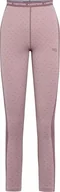 Spodnie sportowe damskie - Hi-Tec Damskie legginsy spodnie termoaktywne Kari traa Vilma jasnoróżowe rozmiar M - miniaturka - grafika 1