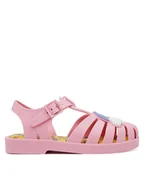 Buty dla dziewczynek - Melissa Sandały Mini Melissa Possession + Play Doh Inf M 35988 Różowy - miniaturka - grafika 1