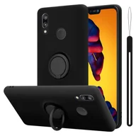 Etui i futerały do telefonów - Cadorabo pokrowiec ochronny na Huawei P20 LITE 2018 / NOVA 3E w kolorze czarnym etui na telefon komórkowy pokrowiec TPU - miniaturka - grafika 1