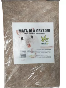 LENKONPET Mata lniano-konopna 20x40cm dwupak - Podłoże dla gryzoni - miniaturka - grafika 1