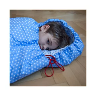 Niebieski śpiwór dla dzieci Bartex Design, 70x180 cm - Śpiworki dla dzieci - miniaturka - grafika 1
