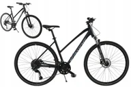 Rowery - Rower Crossowy 28" KANDS AVANGARDE CUES rama 17" grafitowy błękitny R24 - miniaturka - grafika 1