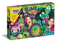 Masy plastyczne - Clementoni Slime Challenge, zabawna gra naukowa, 8 lat, zabawka w języku hiszpańskim (55426) - miniaturka - grafika 1