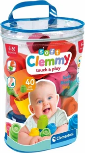 Klocki Clemmy Woreczek z 40 klockami - Klocki - miniaturka - grafika 1