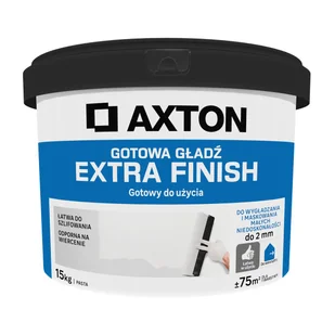 Gładź Extra Finish 15 kg Axton - Kleje i inne preparaty budowlane - miniaturka - grafika 1