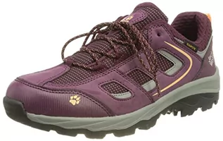 Buty dla chłopców - Jack Wolfskin Vojo Texapore Low K dziecięce buty trekkingowe, uniseks, Purple Coral, 30 EU - grafika 1