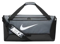 Torby sportowe - Torba sportowa NIKE Brasilia 9.5 Szara r M 60L - miniaturka - grafika 1
