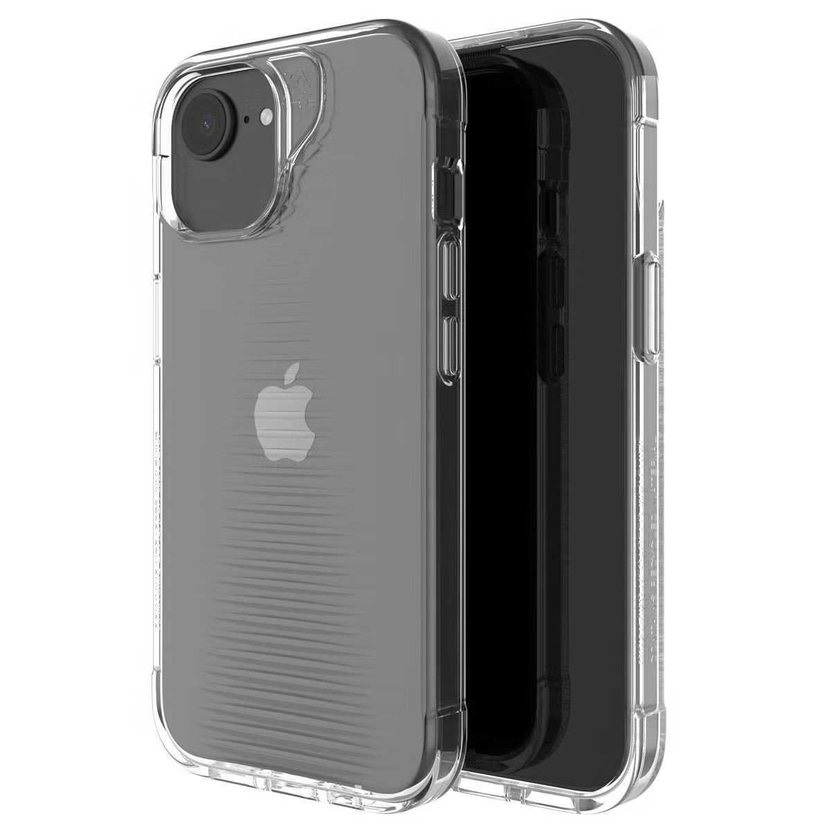 Zagg Etui Luxe do iPhone 16e / 15 / 14 / 13, przezroczyste