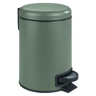 Kosze na śmieci - Zielony kosz łazienkowy Wenko Leman, 3 l - miniaturka - grafika 1