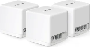 Access Point TP-Link Mercusys Halo H1500X3-pack AX1500 Mesh-System Wi-Fi 6 - Routery - miniaturka - grafika 1