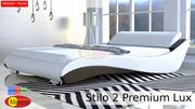 Łóżka - Stilo 2 Premium lux 100x200 - miniaturka - grafika 1