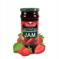 Dżem - DŻEM TRUSKAWKOWY SŁODKA KONFITURA Z TRUSKAWEK 430g DURRA JORDANIA - miniaturka - grafika 1