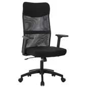 Fotele i krzesła biurowe - COBRA Office One HF302BK Czarny - miniaturka - grafika 1