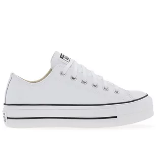 Buty Converse Chuck Taylor All Star Lift Platform Leather 561680C - białe - Trampki damskie - miniaturka - grafika 1