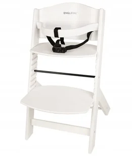 Maitinimo kėdutė Engledal, white - Krzesełka do karmienia - miniaturka - grafika 1