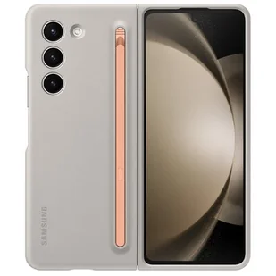 Samsung Obudowa dla telefonów komórkowych Galaxy Z Fold5, S Pen EF-OF94PCUEGWW Beżowy - Etui i futerały do telefonów - miniaturka - grafika 1