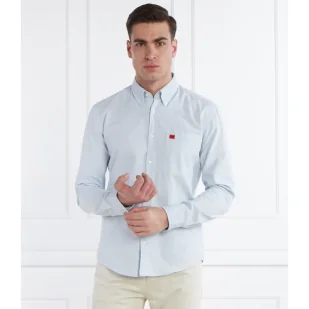 HUGO Koszula Evito | Custom slim fit - Koszule męskie - miniaturka - grafika 1