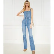 Kombinezony - GUESS Kombinezon MARIPOSA | Regular Fit | denim - miniaturka - grafika 1