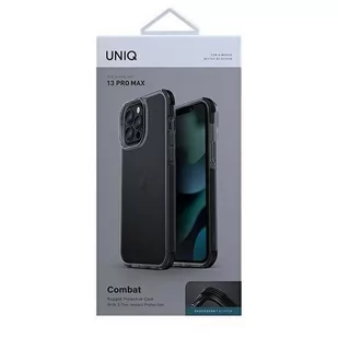 UNIQ etui Combat iPhone 13 Pro Max 6,7" czarny/carbon black - Etui i futerały do telefonów - miniaturka - grafika 4