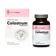 Witaminy i minerały - Pharmaverum Colostrum IG Kapsułki - miniaturka - grafika 1