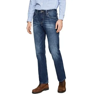PEPE JEANS JEANSY MĘSKIE PROSTE NIEBIESKIE Z PRZETARCIAMI 30/36 XQA - Spodnie męskie PEPE JEANS JEANSY MĘSKIE PROSTE NIEBIESKIE Z PRZETARCIAMI 30/36 XQA - Spodnie męskie - miniaturka - grafika 1