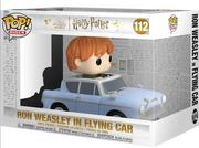 Figurki dla dzieci - Funko POP, figurka, Deluxe: Harry Potter 20th - Ron w/Car - miniaturka - grafika 1