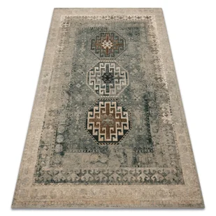 Dywan wełniany POLONIA ASHAN orientalny jadeit zielony 235x350 cm - Dywany - miniaturka - grafika 1
