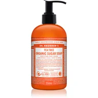 Mydła - Dr. Bronner’s Tea Tree mydło w płynie do ciała i włosów 355 ml - miniaturka - grafika 1