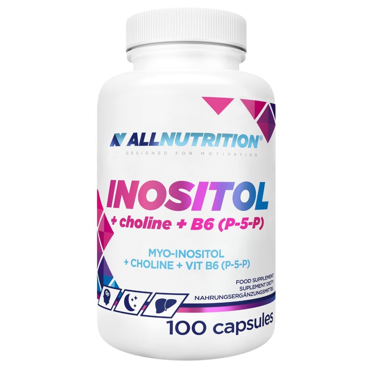 Allnutrition Inositol+ Choline+ B6(P-5-P) New, Kapsułki