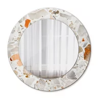 Lustra - Lustro do Łazienki Glamour Styl lastryko 50cm - miniaturka - grafika 1