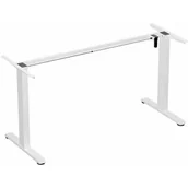 Meble modułowe i akcesoria - Stelaż biurka LVN SYSTEM Control Flex Biały - miniaturka - grafika 1