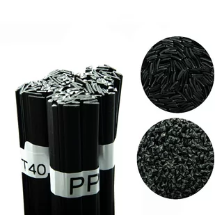 Spoiwo do spawania plastiku PP-T40 Czarne 100g - Akcesoria spawalnicze - miniaturka - grafika 1