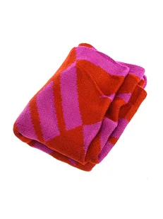 Buff Szal-koło w kolorze pomarańczowo-różowym - 53 x 75 cm - Apaszki i szaliki damskie - miniaturka - grafika 1