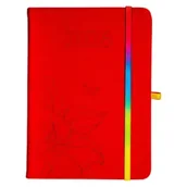 Kalendarze - Kalendarz 2026 B6 tyg. Hip Hop czerwony - miniaturka - grafika 1