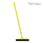 Pozostałe akcesoria fryzjerskie - Miotła fryzjerska gumowa z kijem teleskopowym - miniaturka - grafika 1