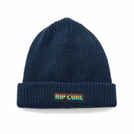 Czapki męskie - Męska Czapka zimowa RIP CURL ICONS REG BEANIE CBNBJ9_49 – Granatowy - miniaturka - grafika 1