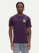 Koszulki męskie - Volcom T-Shirt Catv A3512552 Fioletowy Classic Fit - miniaturka - grafika 1