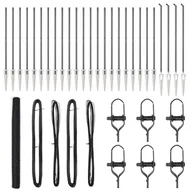 Ogrodzenia - Lumarko Ogrodzenie z słupkami Szary 1.6 x 50 m Stal pokryta PCV - miniaturka - grafika 1