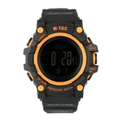 Monitory aktywności - Zegarek M-Tac taktyczny Adventure czarno-pomarańczowy - miniaturka - grafika 1