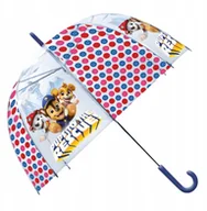 Zabawy w naśladowanie dorosłych - Parasolka przezroczysta manualna 46cm Psi Patrol PAW PATROL PW20001 Kids Euroswan - miniaturka - grafika 1