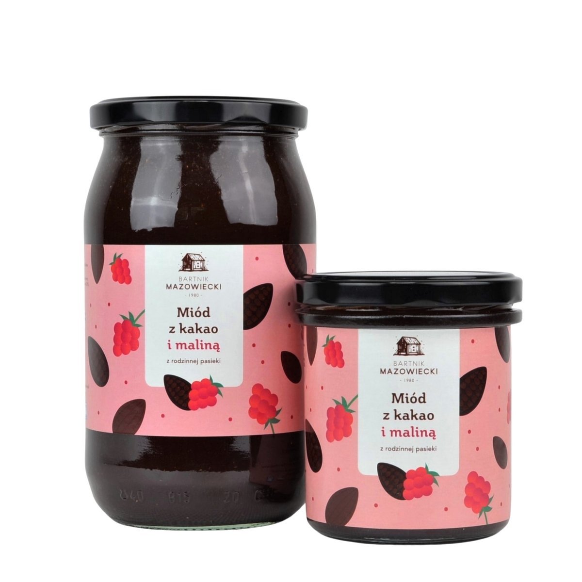 Miód z kakao i maliną / Bartnik Mazowiecki