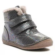 Buty dla dziewczynek - Trzewiki Froddo Paix Winter G2110130-18 S Grey/Silver 18 - miniaturka - grafika 1