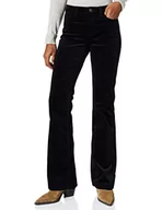 Spodnie damskie - Spodnie damskie Esprit, czarny, złoty, 34W x 32L - miniaturka - grafika 1